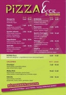 Menu Pizza Et Cie - les pizzas à emporter et calzones