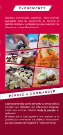 Menu Sushi San - Informations