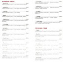 Menu Pizzeria la Famiglia - La carte