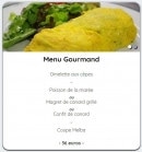 Carte et menu de Aux tauzins à Montfort en Chalosse — menu 36€
