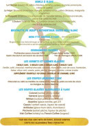 Menu Le Coco'tier - Les bowls, coupes glacées, ...