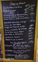 Carte et menu de Le hourgade entre terre et mer à Vielle Saint Girons — La carte du moment