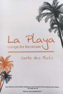 Menu La Playa - Carte et menu La Playa Biscarrosse Plage