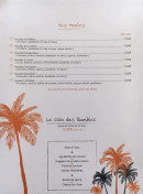 Menu La Playa - Moules et coin des bambins