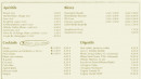 Menu Chez Kiki - Les apéritifs, bières, cocktails et digestifs