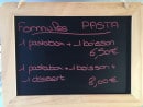 Menu La pause gourmande - Les formules pasta