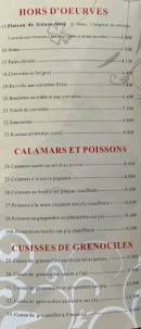 Carte et menu de Le Nouveau Palais du Bonheur à Romorantin Lanthenay — Les hors d'œuvres, canards et poissons,...