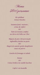 Menu Gy suis Gy reste - Menu 30€