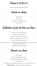 Menu Ferme des 3 Maillets - Le menu à 19.9