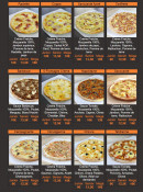 Menu Hop'la Pizza - Les pizzas page 2