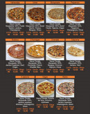 Menu Hop'la Pizza - Les pizzas page 3