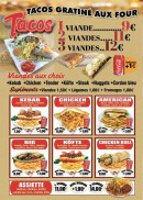 Menu La Station - Les tacos
