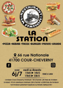 Menu La Station - Carte et menu La Station
Chemery