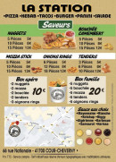 Menu La Station - Les nuggets, box apéros, ...