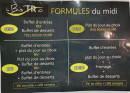 Menu Le Bis'tro - Les formules du midi