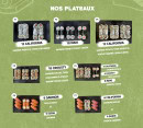 Menu Asian House - Les plateaux