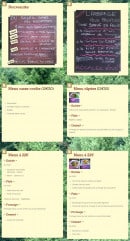 Menu Auberge de rochetaillée - Les nouveautés et menus