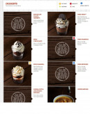 Menu Old wild west - Les desserts