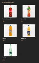 Menu Pizza Cosy - Les Sodas grands Formats