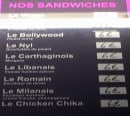 Menu Snack - Les sandwichs
