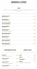 Menu Brut Butcher - Les menus burger et so'six