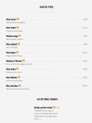 Menu Brut Butcher - Les menus viandes suite