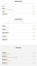 Menu Brut Butcher - Les salades et starters page 2