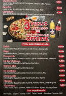 Menu Pizzeria Pazza - Les pizzas base crème et suppléments