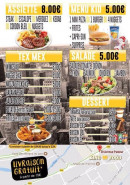 Menu King food - Les assiettes, tax mex, menu kid,...