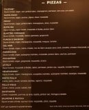 Menu La Villa - Les pizzas