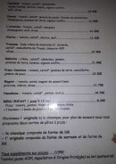 Carte et menu de Au four de saint Jean à Saint Jean Saint Maurice sur L — autres pizzas et menu enfant
