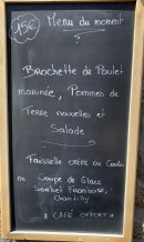Carte et menu de Le Bistrot de la Famille à Bourg Argental — L'ardoise