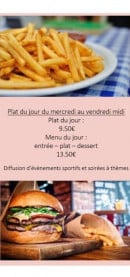 Carte et menu de Le Salvatorien à Saint Sauveur en Rue — Menu du jour