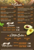 Menu LeDej42 - les salades,...