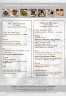 Menu After Fly - Menus groupes 