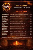 Carte et menu de Pizzaiella à Villars — Carte 1