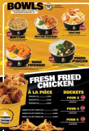 Menu Naan&Foodies Tandoori - Les bowls et  fresh fried chicken