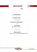 Menu Hôtel de france - Le menu enfant