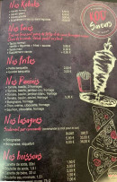 Menu Kod'saveurs - Kebabs, frites, paninis, tacos,..