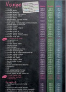 Menu Kod'saveurs - les pizzas