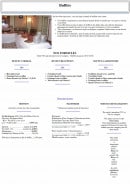 Carte et menu de Domaine de la Barollière à Saint Paul en Jarez — Buffets