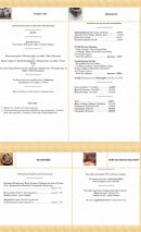Carte et menu de Domaine de la Barollière à Saint Paul en Jarez — Forfait club, boissons, pâtisseries,...