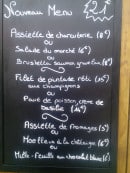 Menu L'Art des Choix - Le menu à 21€