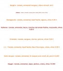 Carte et menu de Pizzeria carletto à Saint Julien Chapteuil — Les pizzas(suite)