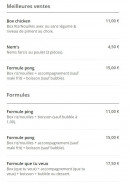 Carte et menu de Asian Street Food à Nantes — Meilleures ventes et formules