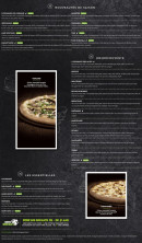 Menu Basilic & Co - Les pizzas