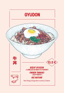 Menu Ichizen - Bœuf guydon