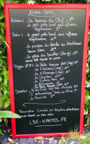 Menu La Belle Equipe - La carte