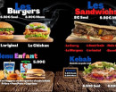 Menu La grillade nantaise - Les burgers, kebabs, ...