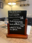 Carte et menu de Le Bistro des Enfants Nantais à Nantes — Exemple de menu de la semaine